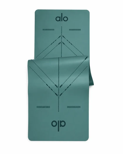 مت یوگا مستر کوآلیتی طرح برند الو ALO WARRIOR PU MAT همراه با کاور شناسه 10100856