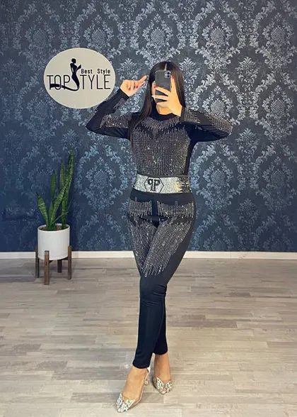 ست بادی و شلوار کد : 7704