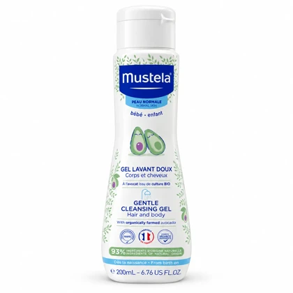 شامپو سر و بدن کودک موستلا Mustela حجم 200 میل