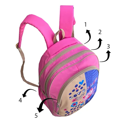 کوله پشتی دخترانه فوروارد Forward مدل FCLT5026 LOVE BALLERINA