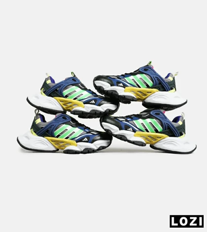 کفش کتانی مردانه و زنانه طوسی آبی سبز ADIDAS performance x9000l4