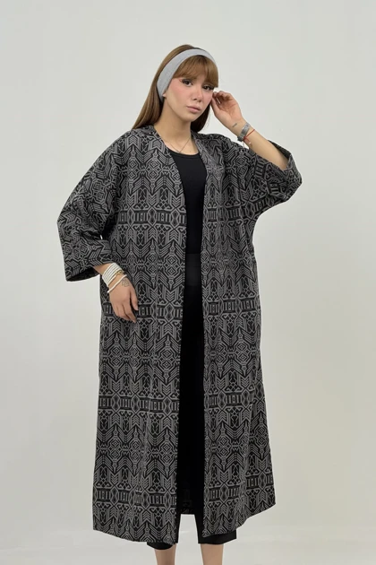 مانتو ردا ژاکارد پنبه حورا