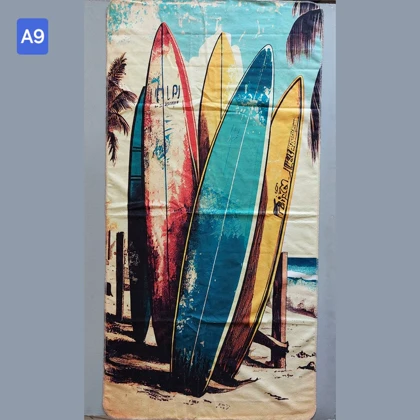 حوله ساحلی سایز بزرگ 75 در 150 سانت