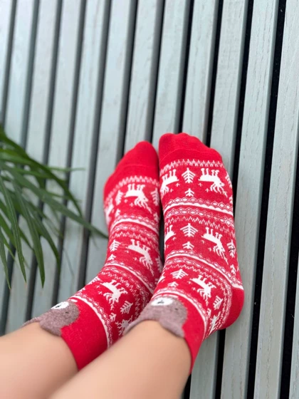 جوراب زنانه کریسمس