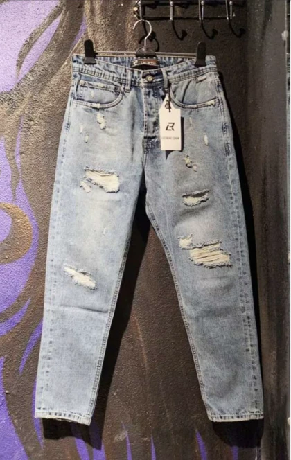 شلوار زنانه مام استایل زاپ‌دار کد 5122