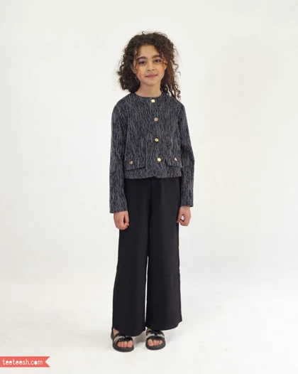 شلوار کرپ مشکی