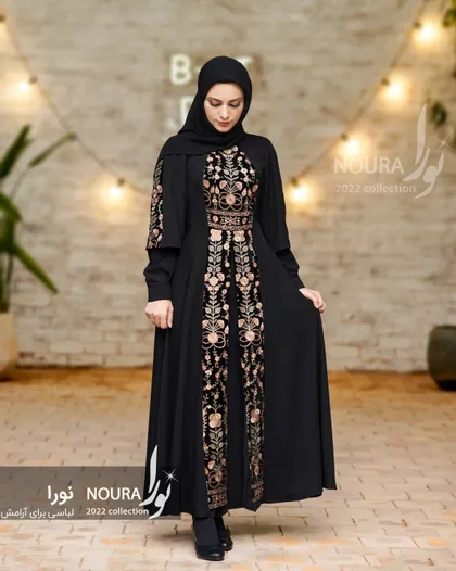 پیراهن کیمیا مشکی