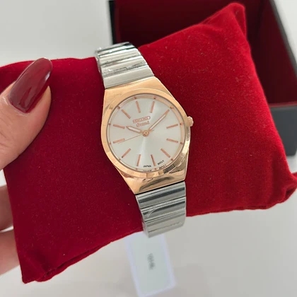 ساعت زنانه سیکو گرند دو رنگ رزگلد کد 794