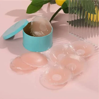 چسب سینه مدل سیلیکونی نیپل 10 عددی