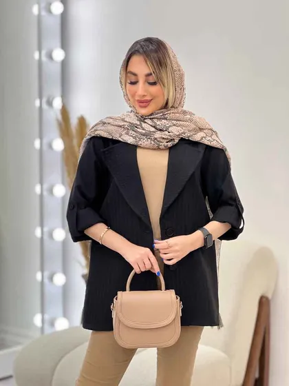 مانتو دو دکمه رها