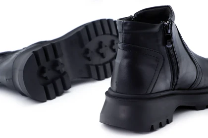 کفش نیم بوت زنانه زیپ‌دار والری مدل 0136_Boots