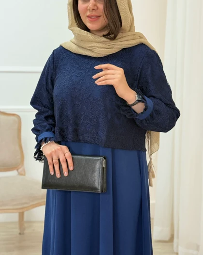 پیراهن مانتویی فرحناز کد محصول 1564- (پیراهن زنانه پیراهن ساحلی )