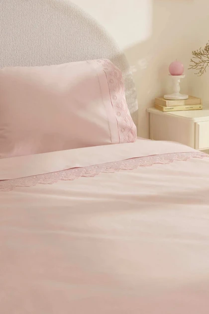 سرویس روتختی دو نفره Karaca Home مدل Teora پنبه‌ای