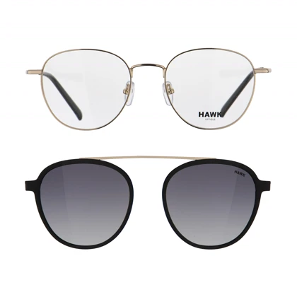 عینک طبی آفتابی هاوک مدل HAWK 7893