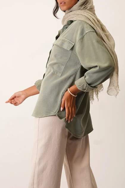 شومیز جیب‌دار مچی زنانه