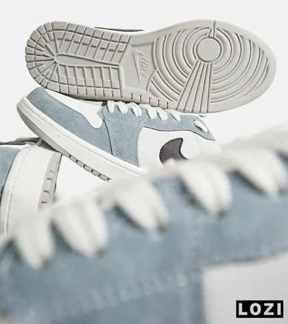 کفش کتانی مردانه سفید آبی نایک NIKE SB