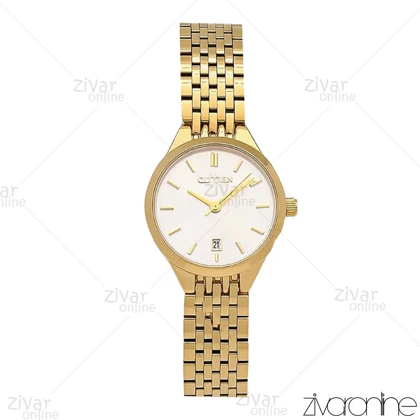 ساعت سیتیزن زنانه طلایی 107115