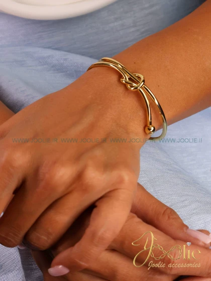 بنگل زنانه گره کد B2124