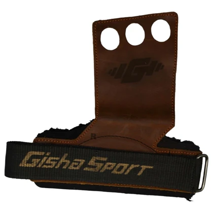 دستکش و مچ بند کراس فیت G Wear مدل ELM-33300 چرمی فری سایز