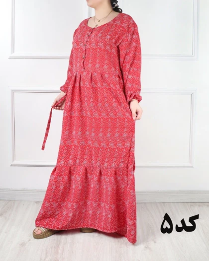 پیراهن پفکی ماهلین 6151