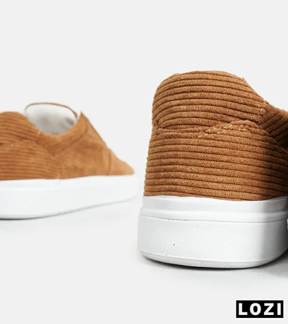 کفش کتانی کژوال مردانه قهوه ای ZARA مدل 6805