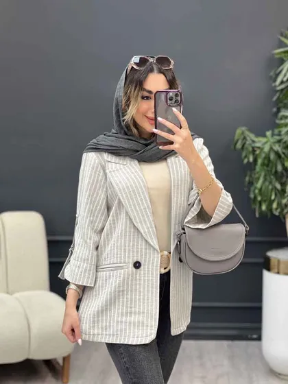 مانتو آستین سگک الیکا