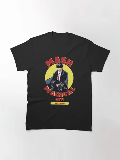 تیشرت ماشل | تیشرت Mashle طرح MASH MAGICAL GYM کد 127000