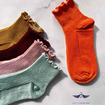 جوراب کبریتی لب فرفری شایسته