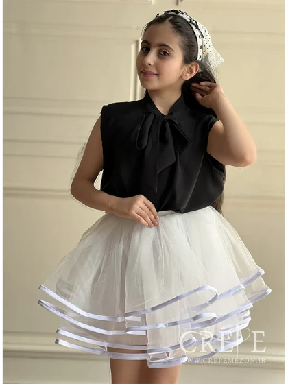 تاپ یقه کرواتی الیزه