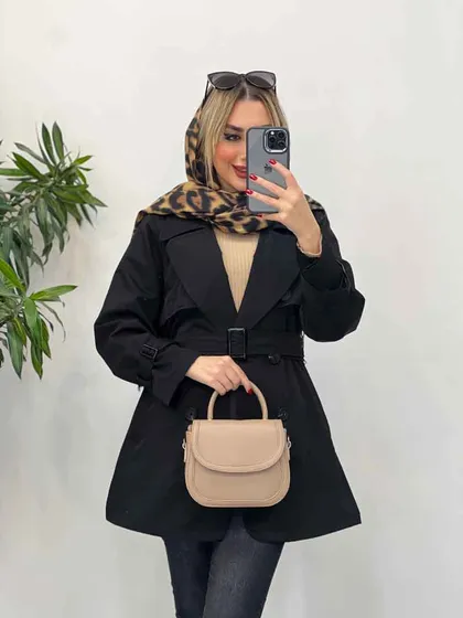 بارانی ژیله دکمه دار