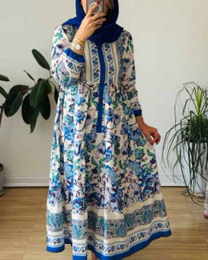 پیراهن ساحلی مزونی فرح 4