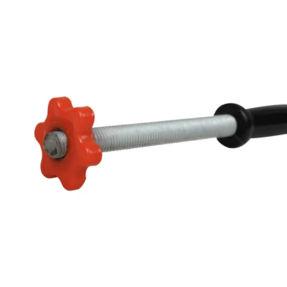 میله دمبل فلزی رادیس فیت 45 سانتی با قفل ستاره ای