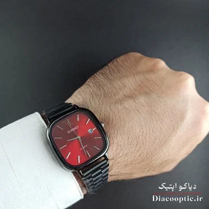 ساعت مچی مردانه مربعی برند کاسیو مدل Casio1137