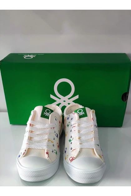 کتانی زنانه اورجینال بنتون benetton