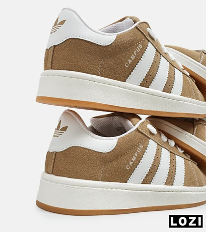 کفش کتانی مردانه و زنانه قهوه ای ADIDAS Campus