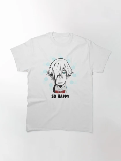 تیشرت نمایش مرگ | تیشرت Death Parade طرح SO HAPPY کد 127834