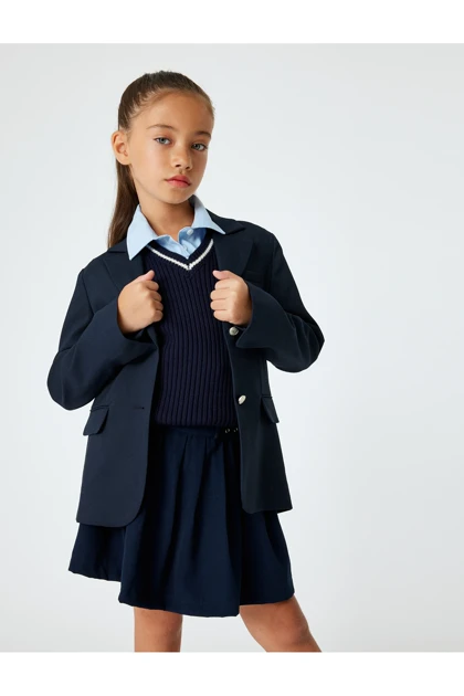 ژاکت بلیزر بچگانه اورجینال کوتون koton