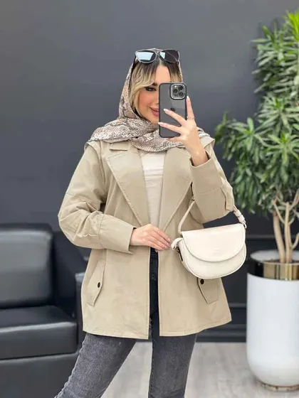 مانتو لینن سر شانه ژیله