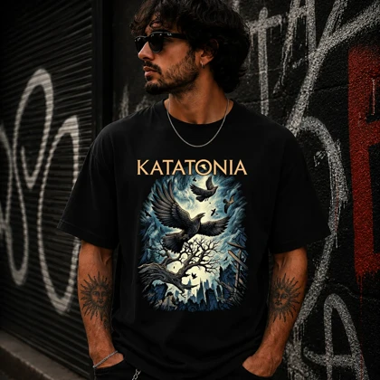 تیشرت طرح کاتاتونیا katatonia کد 05