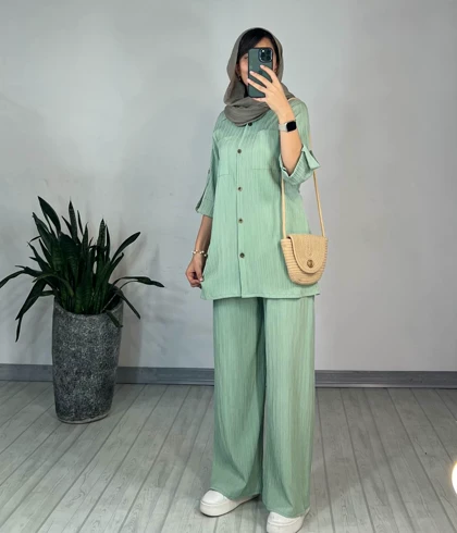 ست مانتو شلوار هلیا 2