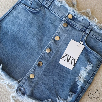 دامن جین کد 77