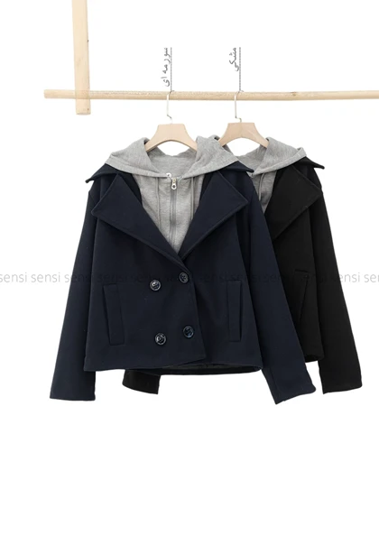 کت هودی دار فوتر کد1004883