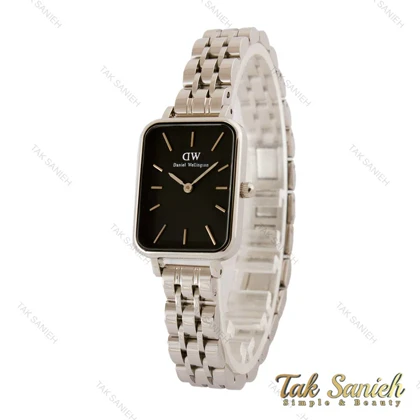 ساعت دنیل ولینگتون زنانه مستطیلی سیلور DW-4144-L