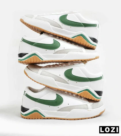کفش نایک بلیزر Nike Blazer سفید سبز مردانه و زنانه
