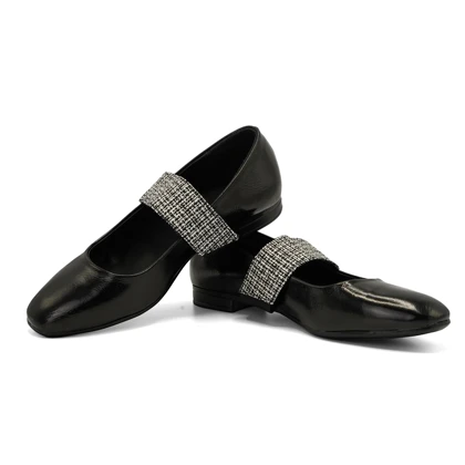 کفش کالج زنانه مدل Flat shoes - 0269