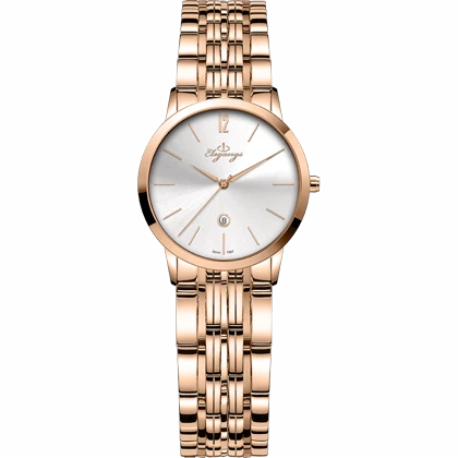 ساعت مچی زنانه کلاسیک الگنگز Elegangs مدل SP8407-103 رزگلد