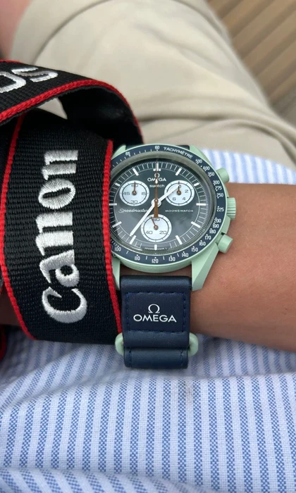 ساعت امگا سواچ زمین تیفانی Omega Swatch to Earth