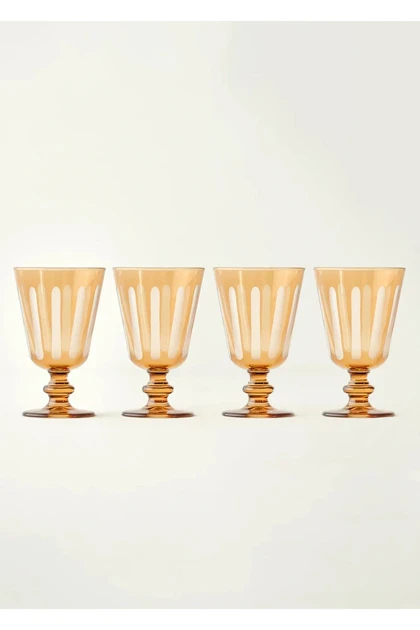 کاسه Bella Maison مدل Royal Cup شیشه‌ای - نارنجی
