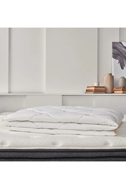 لحاف یک نفره Yataş مدل Dacron® Hollofil® Allerban® پنبه - سفید