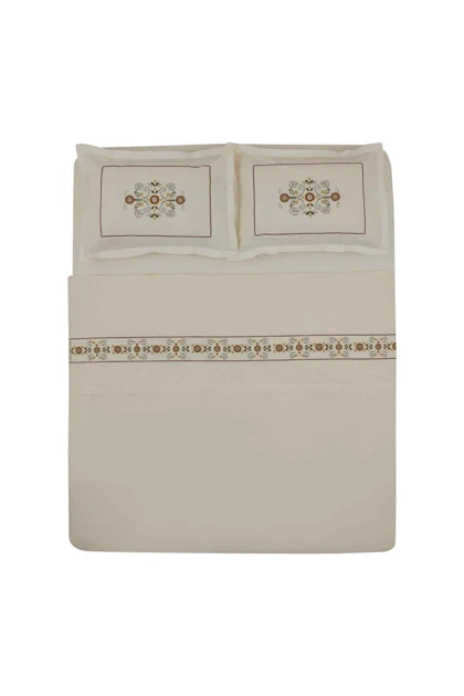 سرویس روتختی دو نفره Karaca Home مدل Beluna پنبه - سفید